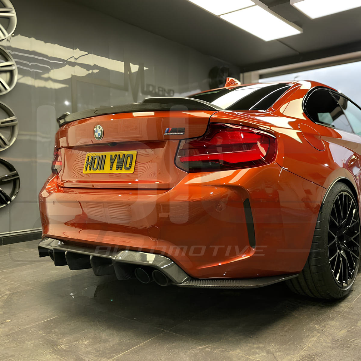 DIFFUSORE POSTERIORE IN FIBRA DI CARBONIO - BMW M2/M2C/M2CS F87 (2015 - 2020)