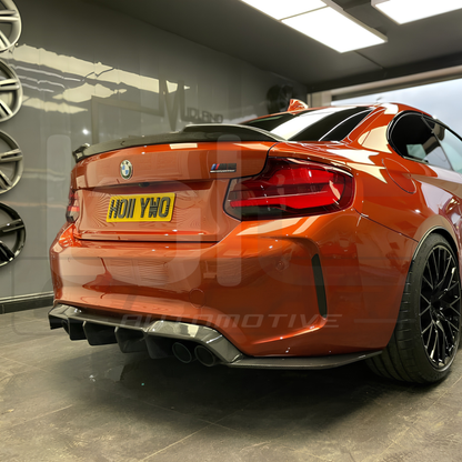 DIFFUSORE POSTERIORE IN FIBRA DI CARBONIO - BMW M2/M2C/M2CS F87 (2015 - 2020)