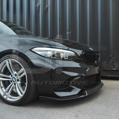 SPLITTER FRONTALE IN FIBRA DI CARBONIO - BMW M2/M2C/M2CS F87 (2015 - 2020)